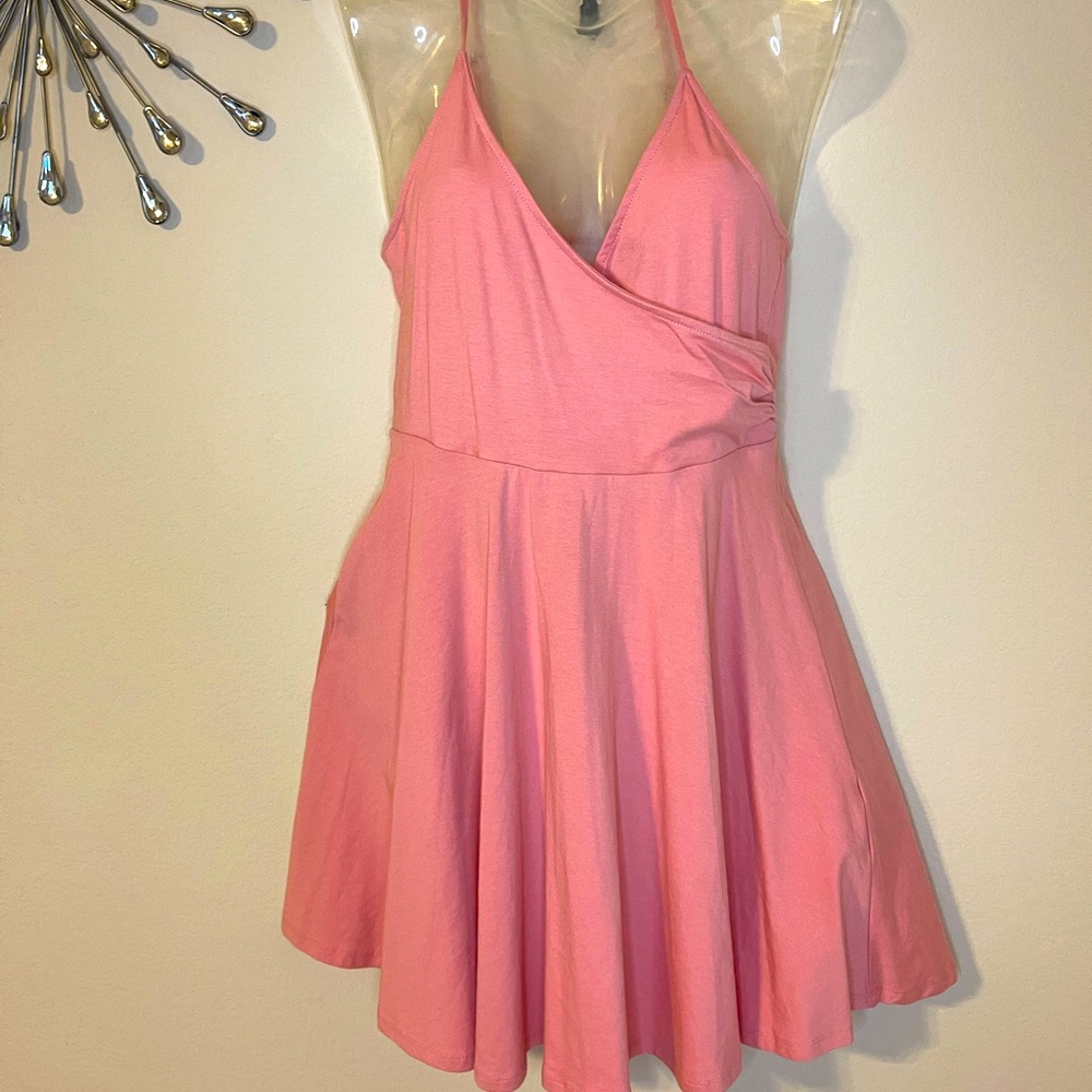 Springtime Blush Wrap Dress Size M